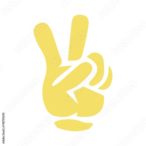 cartoon hand gesture