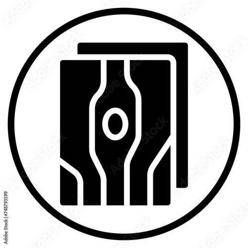 plywood glyph icon