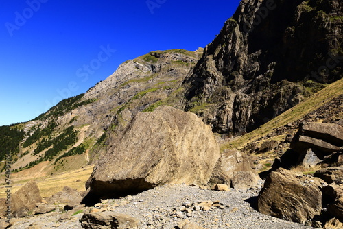 The Cirque of Gavarnie is a cirque in the central Pyrénées, in Southwestern France, close to the border of Spain