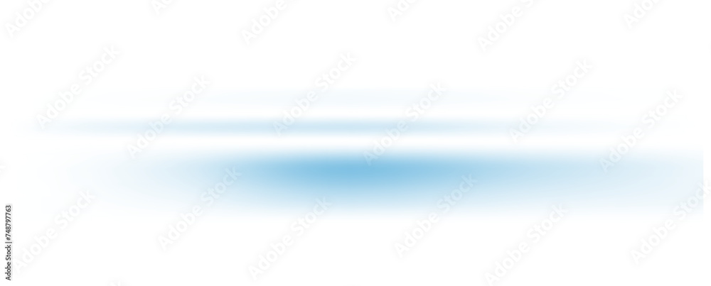 Air cold flow effect. Blue stream wind blowing effect, Isolated png and vector