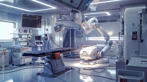 Robot Surgery, Operating Rooms, hibrid technology photo