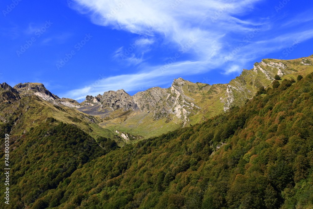 The Cirque of Gavarnie is a cirque in the central Pyrénées, in Southwestern France, close to the border of Spain