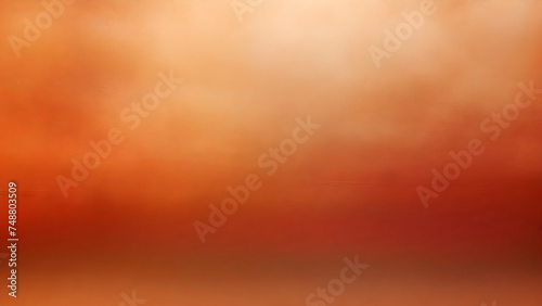 Blurred gradient Rust brown, rusty red abstract background.