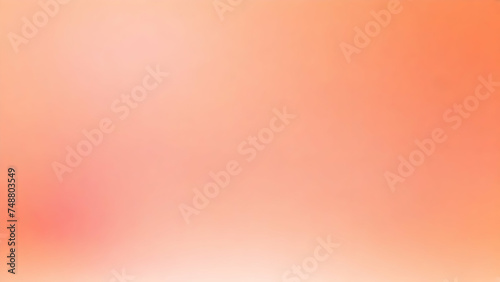 Beautiful blurred gradient Peach coloured abstract background illustration.