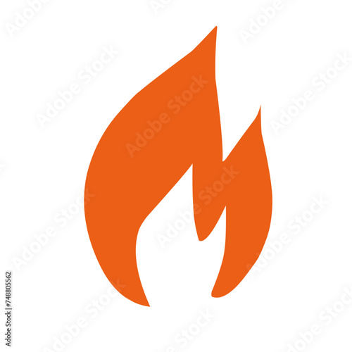 Fire and flames outline icon,Contour bonfire, linear flaming elements. Hand drawn monochrome different fire flame vector illustration.
