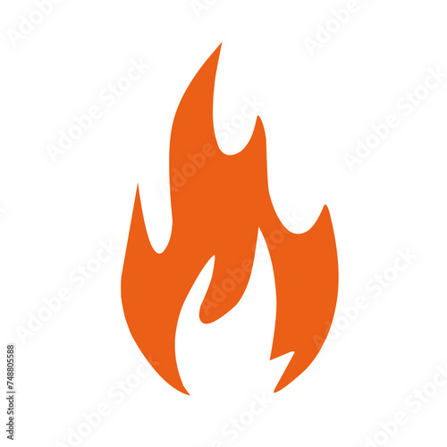 Fire and flames outline icon,Contour bonfire, linear flaming elements. Hand drawn monochrome different fire flame vector illustration.