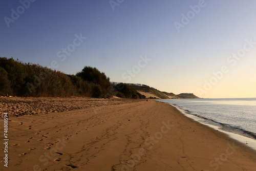 The Dune of Pilat is the tallest sand dune in Europe. It is located in La Teste-de-Buch in the Arcachon Bay area, France