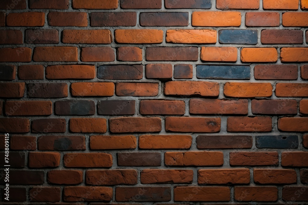 Red brick wall texture background with old stone architecture Red brick wall texture background with old stone architecture