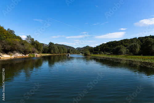 River Crnoevich is a city in Montenegro on the river of the same name or the Black River, not far from the coast of Lake Skadar.