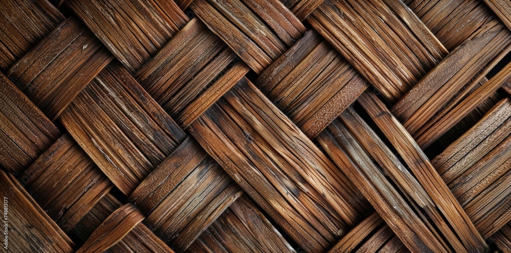 A close-up view showcasing the intricate patterns and textures of woven material, emphasizing the craftsmanship and detail in the weave. A close-up view showcasing the intricate patterns and textures of woven material, emphasizing the craftsmanship and detail in the weave.