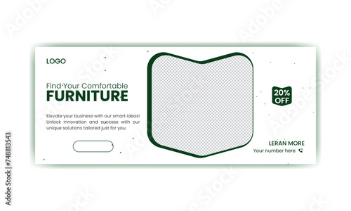 corporate web banner design template.