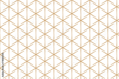 Set of Geometric patterns. Abstract geometric hexagonal graphic design print 3d cubes pattern.