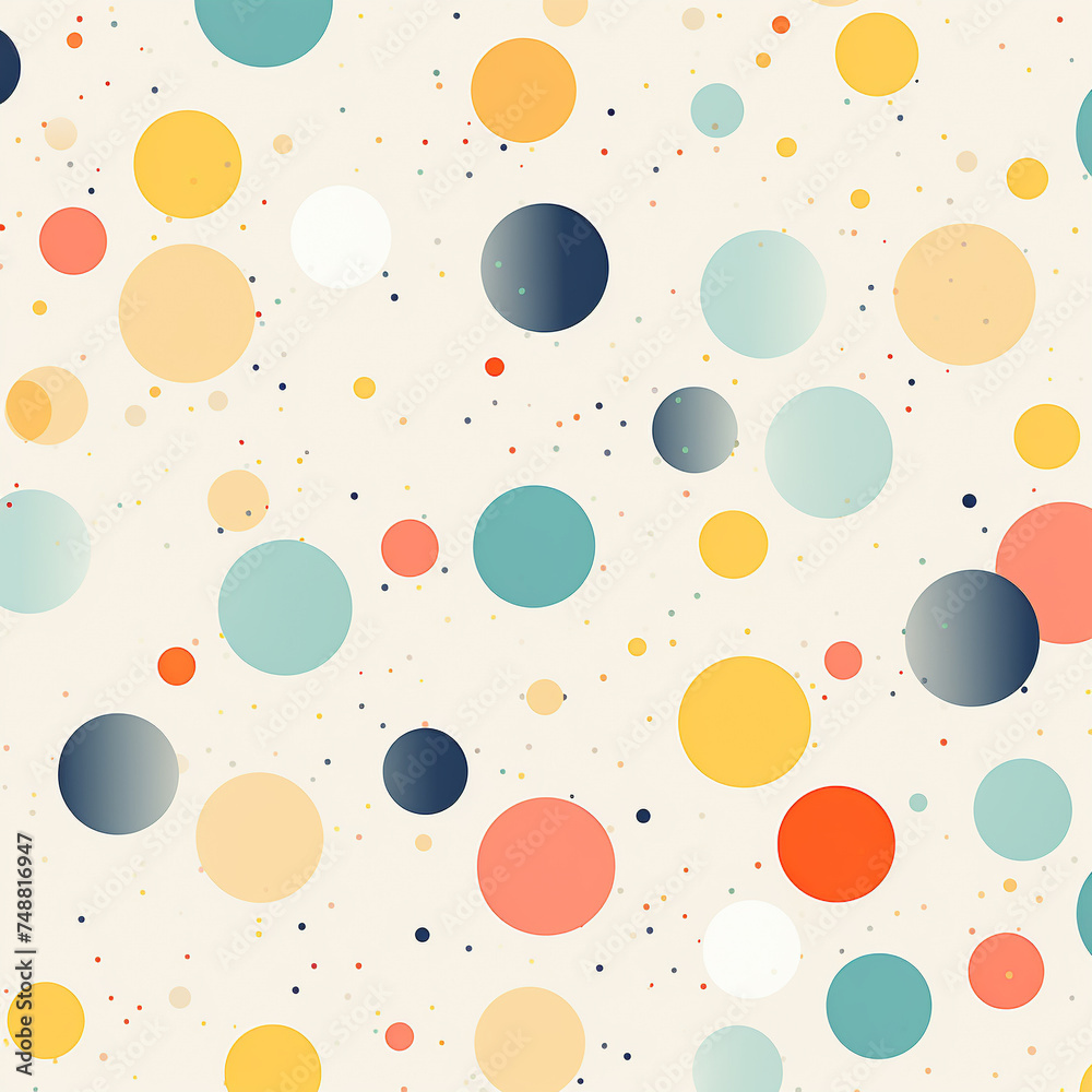 seamless pattern with circles