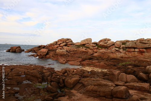 Côte de granite rose is a stretch of coastline in the Côtes d'Armor departement of northern Brittany, France