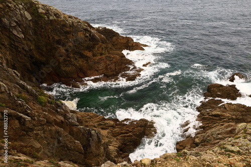 View from the Tip of Corsen in the Plouarzel Commune, Finistère, Brittany © marieagns