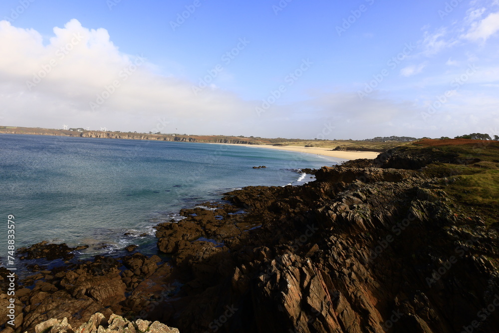 The peninsula of Kermorvan is a peninsula located in the French town of Conquet in the Brittany region