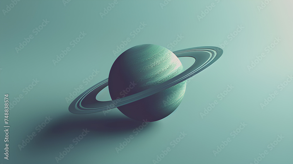 Saturn planet. Gas giant. 3D illustration. Big planet with a ring Saturn planet. Gas giant. 3D illustration. Big planet with a ring