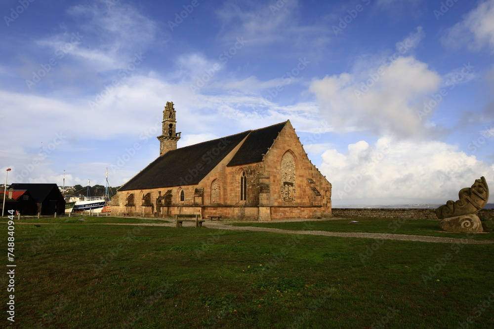 The chapel Notre-Dame of Rocamadour is located in Camaret-sur-Mer on the peninsula of Crozon The chapel Notre-Dame of Rocamadour is located in Camaret-sur-Mer on the peninsula of Crozon