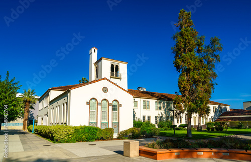 Architecture of San Jose State University in California, United States photo