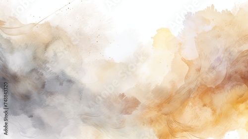 Abstract watercolor background. Colorful texture. Digital art painting.