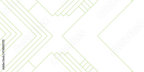 Abstract white and green background design with layers of Geometric squares with digital connection of lines.vector futuristic digital landscape with lines.Futuristic geometric shape realistic lines