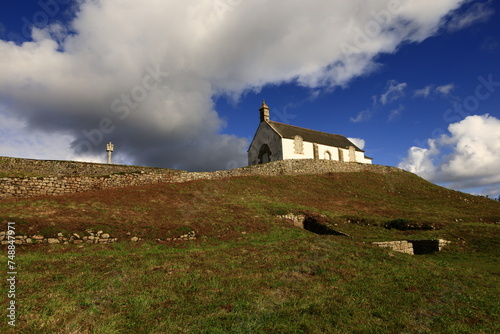 The Saint-Michel tumulus is a megalithic grave mound, located east of Carnac in Brittany, France