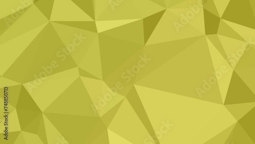 Abstract Cinematic Flow: Dynamic Low Poly Triangles in a Vibrant Journey Across the Screen
