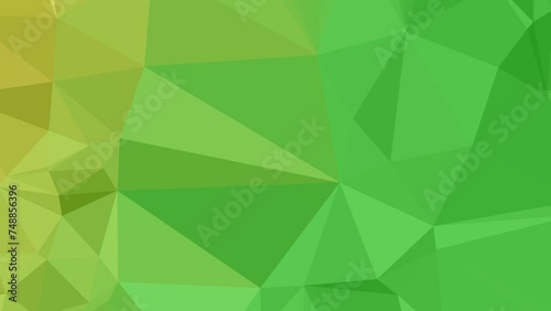 Vibrant Trails of Color: Dynamic Triangular Motion Unfolding Across the Screen