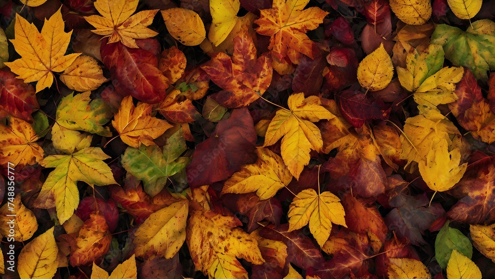 Autumn day background Autumn day background