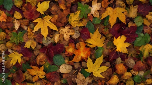 Autumn day background 