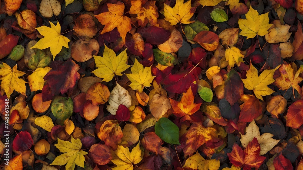Autumn day background Autumn day background
