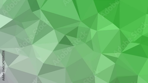 Colorful Velocity Abstraction: Triangular Motion Elegance Across the Screen in Cinematic Bliss