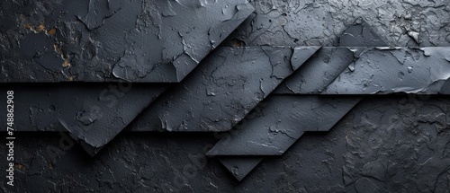 Rustic Texture, Distressed Pattern, Metallic Artistry, Industrial Aesthetic. photo