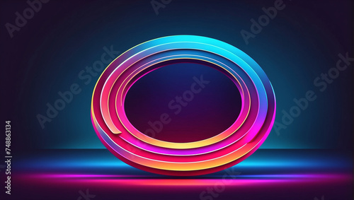 abstract background with circles