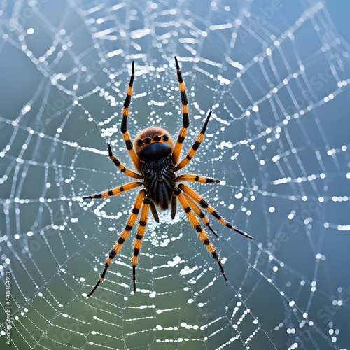 dangerous spider, ai-generatet