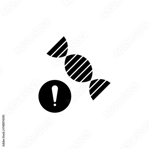 genetic disorders concept line icon. Simple element illustration. genetic disorders concept outline symbol design.