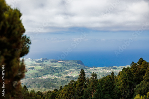 Fototapeta Naklejka Na Ścianę i Meble -  Landscapes at Azores islands, hiking at Santa Maria, Portugal, travel in Europe.