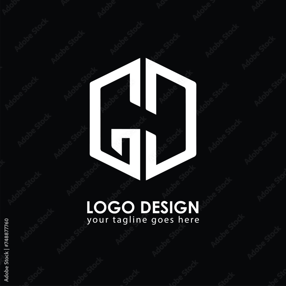 GD GD Logo Design, Creative Minimal Letter GD GD Monogram