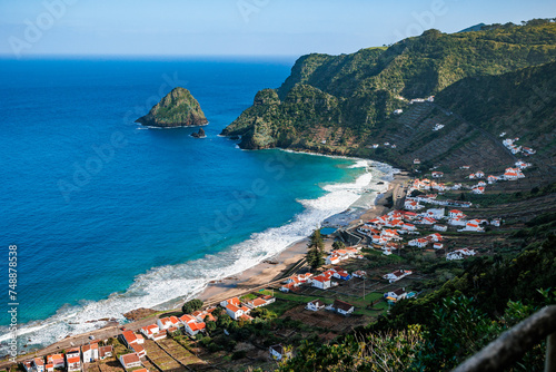 Landscapes at Azores islands, hiking at Santa Maria, Portugal, travel in Europe. © Ayla Harbich