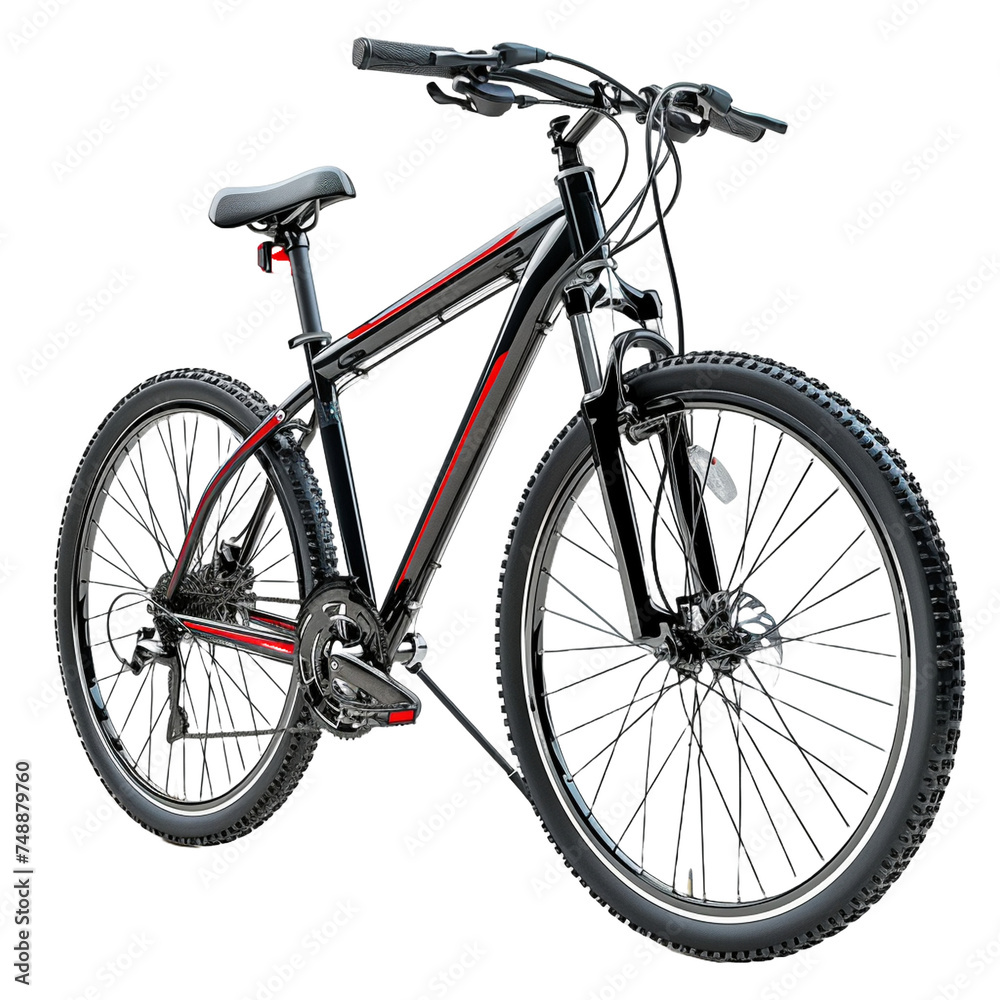 bicycle isolated on transparent background created using generative Ai tools bicycle isolated on transparent background created using generative Ai tools