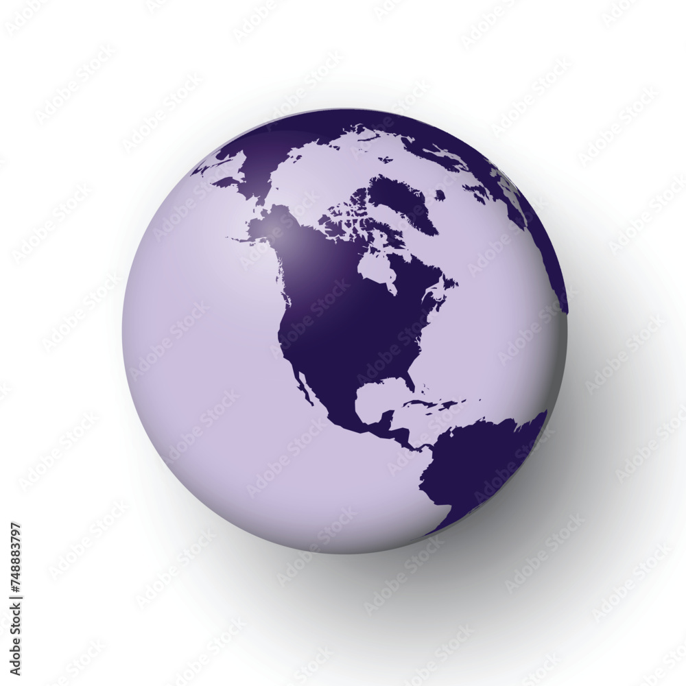Fototapeta premium Earth Globe Design Vector Design