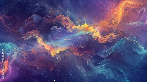 Immerse yourself in the imaginative world of a Liquid Background inspired by the ethereal beauty of Liquid Dreamscape.
