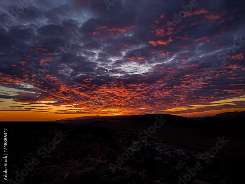 sunset in the mountains © Zakaria