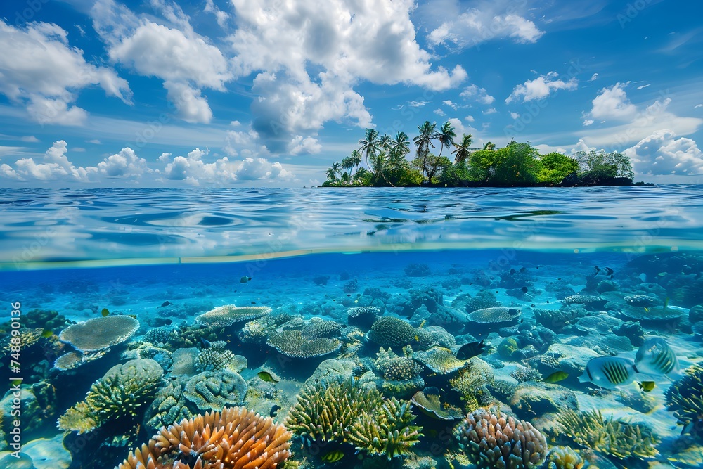 Southeast Asia coral island beach scenery Southeast Asia coral island beach scenery
