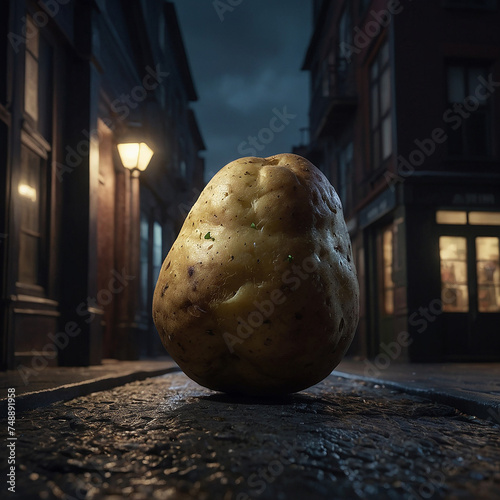 Potato in the garden, generative AI