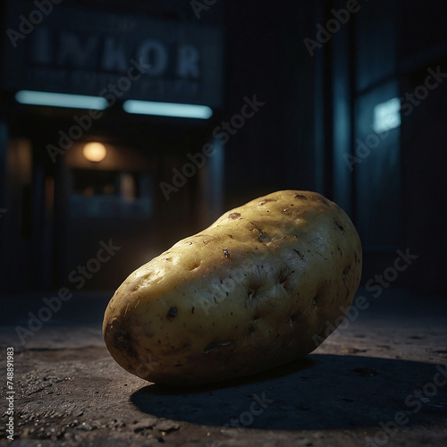 Potato in the garden, generative AI