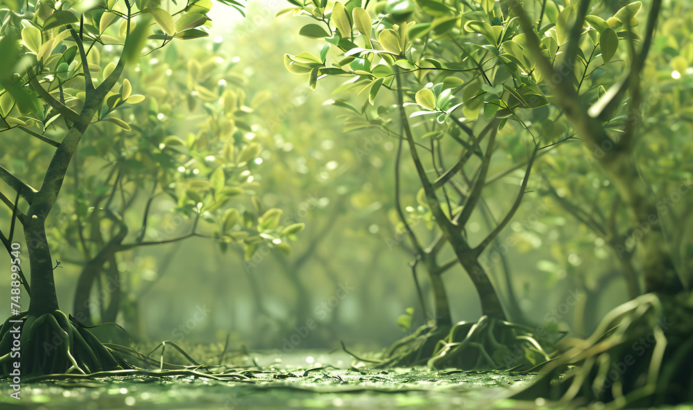 Mangrove forest background swamp forest background mangrove trees mangroves tree water forest background