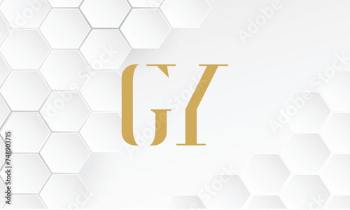 GY, YG, G, Y, Abstract Letters Logo monogram