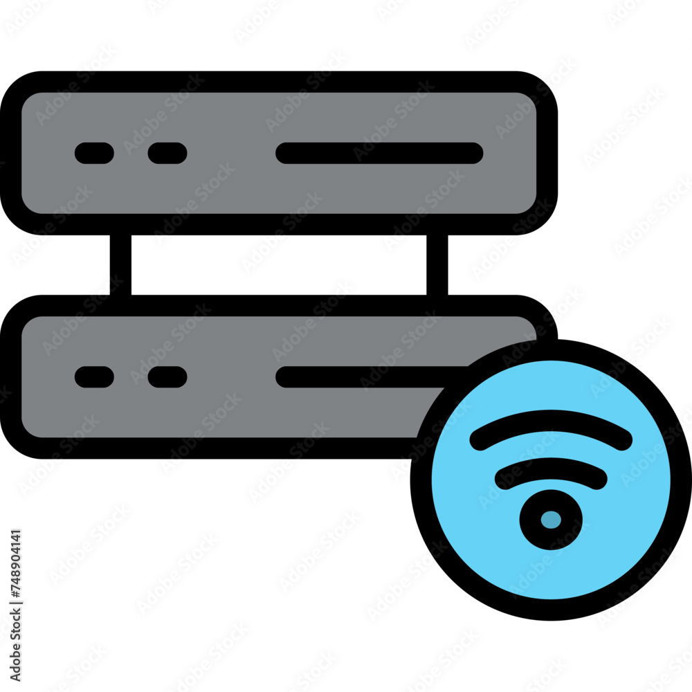web-hosting-24 Vector Line Filled Icon web-hosting-24 Vector Line Filled Icon