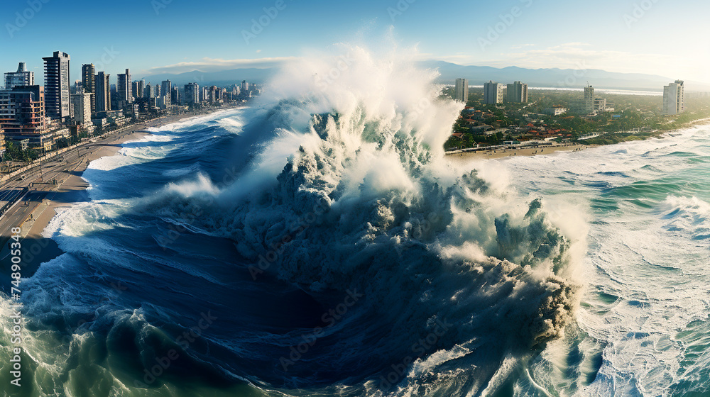 Earthquake flood tsunami are called